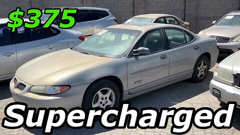 IAA Walk Around Supercharged Pontiac $375, BMW 550, Dodge Challenger $300