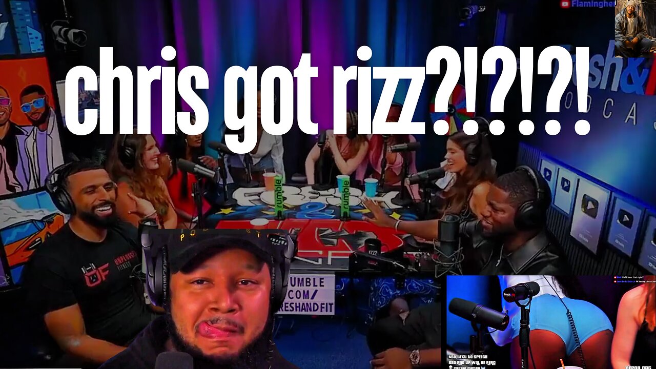 Chris Rizzes Up An Onlyfans Baddie?! | Fresh And Fit Rumble Clips