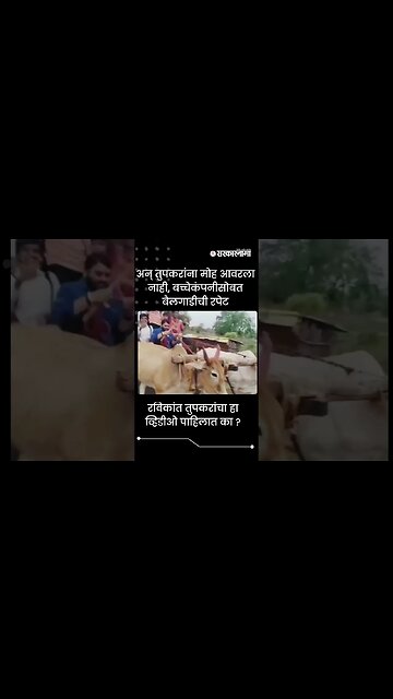 #Shorts | रविकांत तुपकरांचा हा व्हिडीओ पाहिलात का ? | Ravikant Tupkar | Sarkarnama