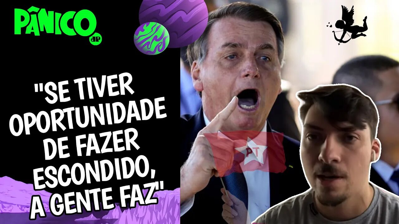 PIOR QUE ATAQUE DA OPOSIÇÃO É BEIJAR UMA PETISTA E LEVAR BRONCA DE BOLSONARO? Renan Bolsonaro avalia