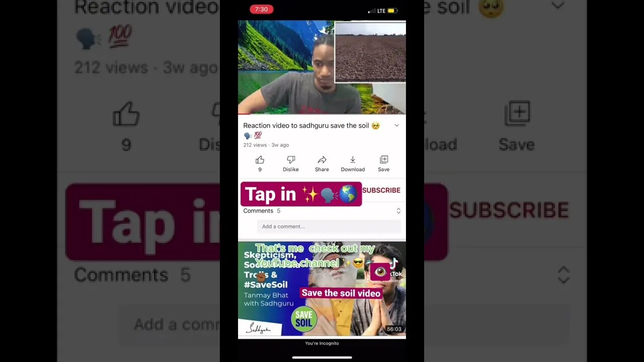 Save the soil ✊🏾