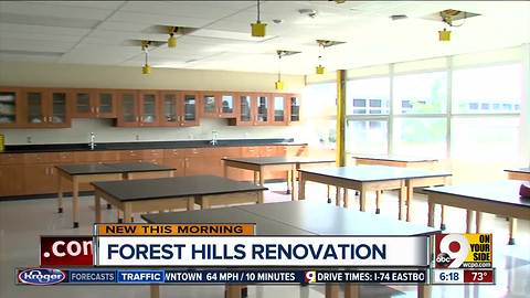 Forest Hills School District building are getting an upgrade before the start of the school year