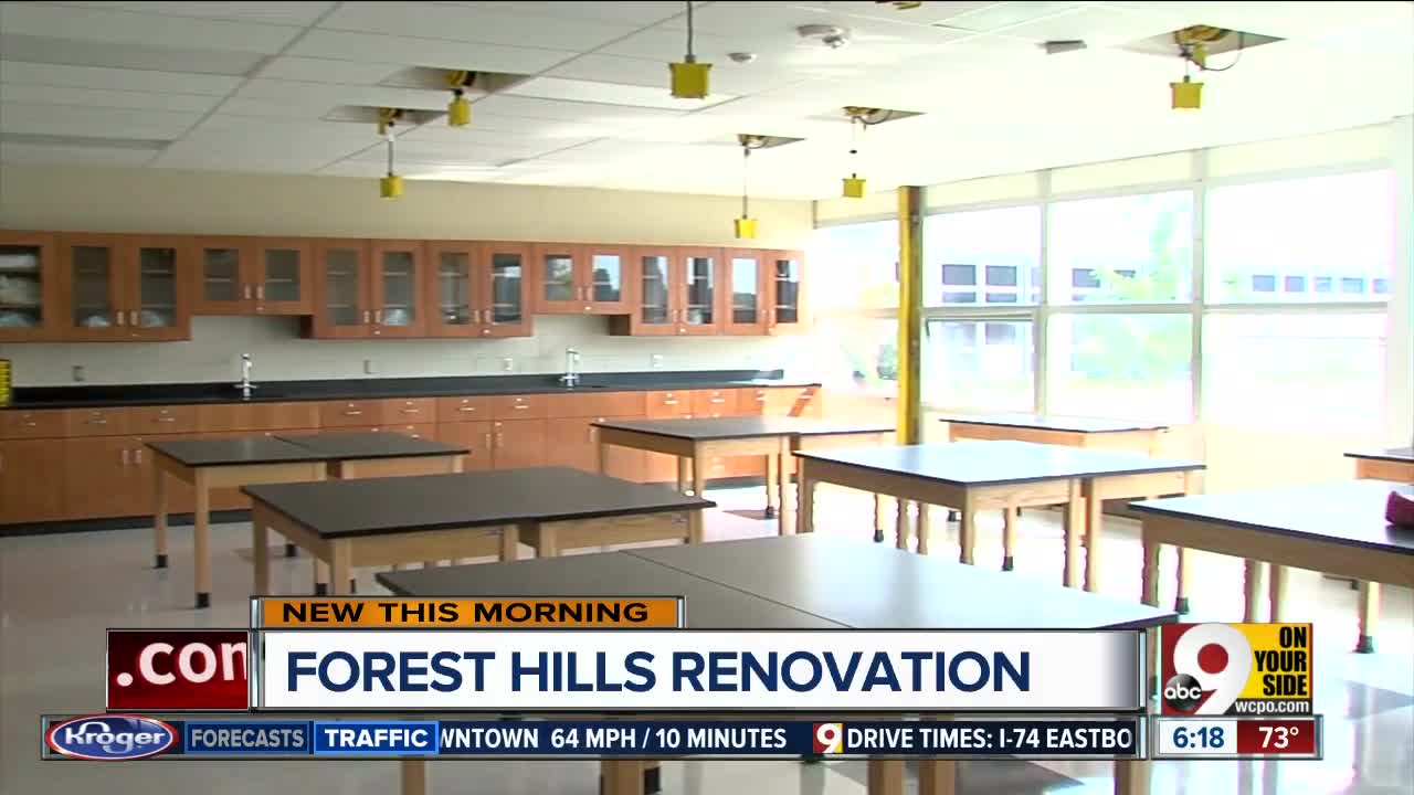 Forest Hills School District building are getting an upgrade before the start of the school year