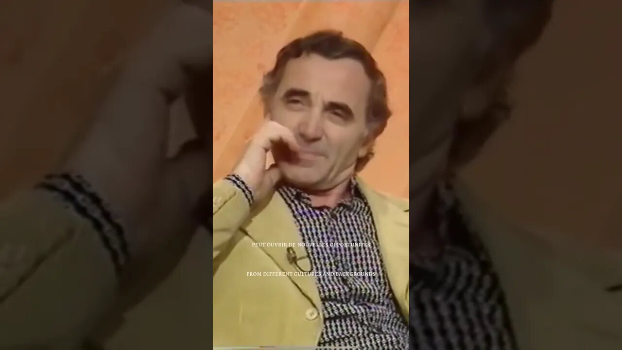 🇫🇷 Famous polyglots/Polyglottes célèbres -Charles Aznavour