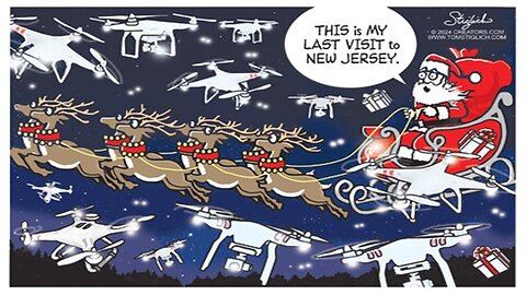 Drones/UAP In New Jersey Are Really Santa Claus