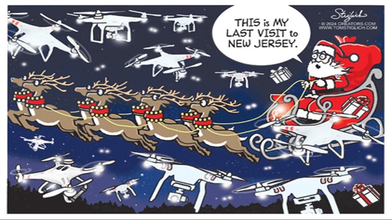 Drones/UAP In New Jersey Are Really Santa Claus