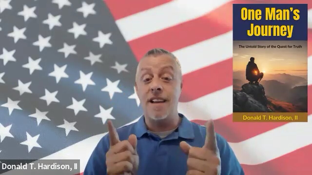 One Man’s journey author Donald T. Hardison II talk about Jesus, writing, editing, publishing