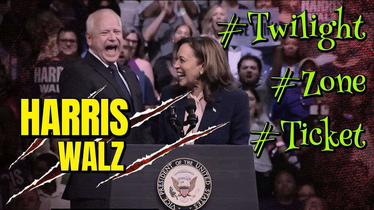 Kamala Harris Tim Walz Ticket: Kamunism? #Twilightzone