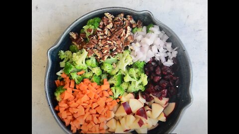 Healthy Broccoli Apple Salad Recipe