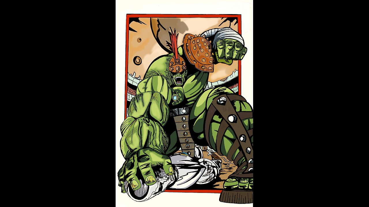 Gladiator Hulk vs Silver Savage (silver surfer)