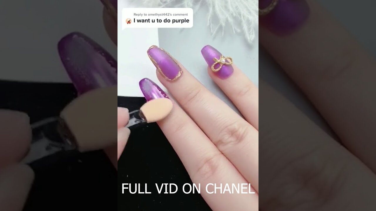 Nail Art Short Video