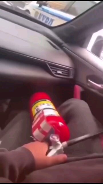 NYC NEW YORK CITY NYPD FIRE EXTINGUISHER