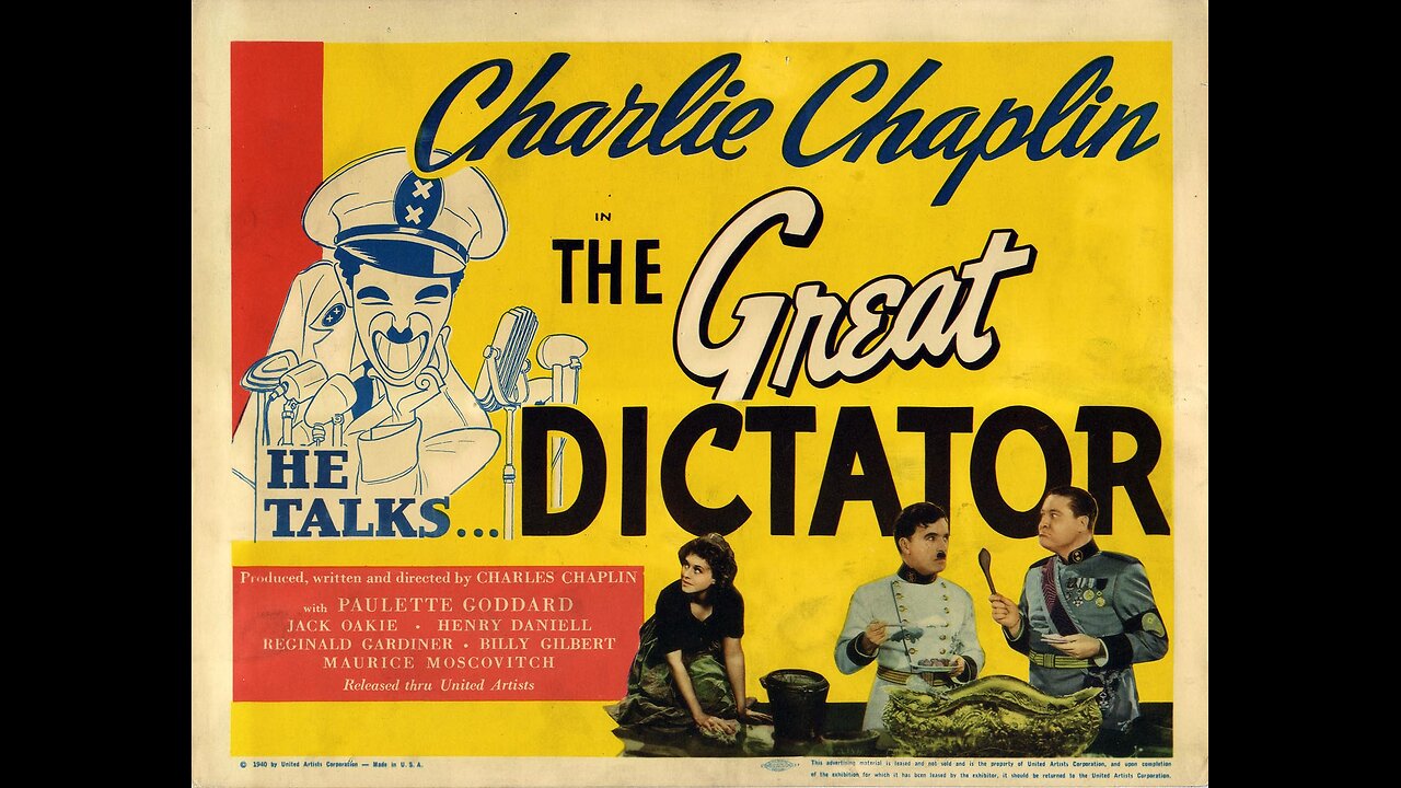 The Great Dictator 1940