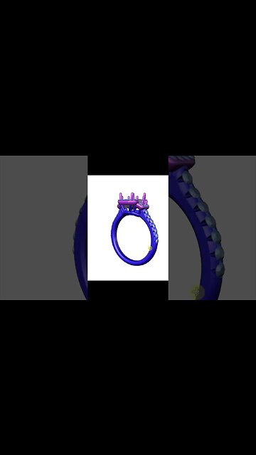 Jewelry freelance custom job work engagement ring 3 stone trilogy ring.