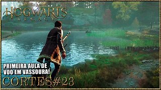 HOGWARTS LEGACY[CORTE#23] PRIMEIRA AULA DE VOO #hogwartslegacybrasil #tomoyosan #hogwartsgameplay