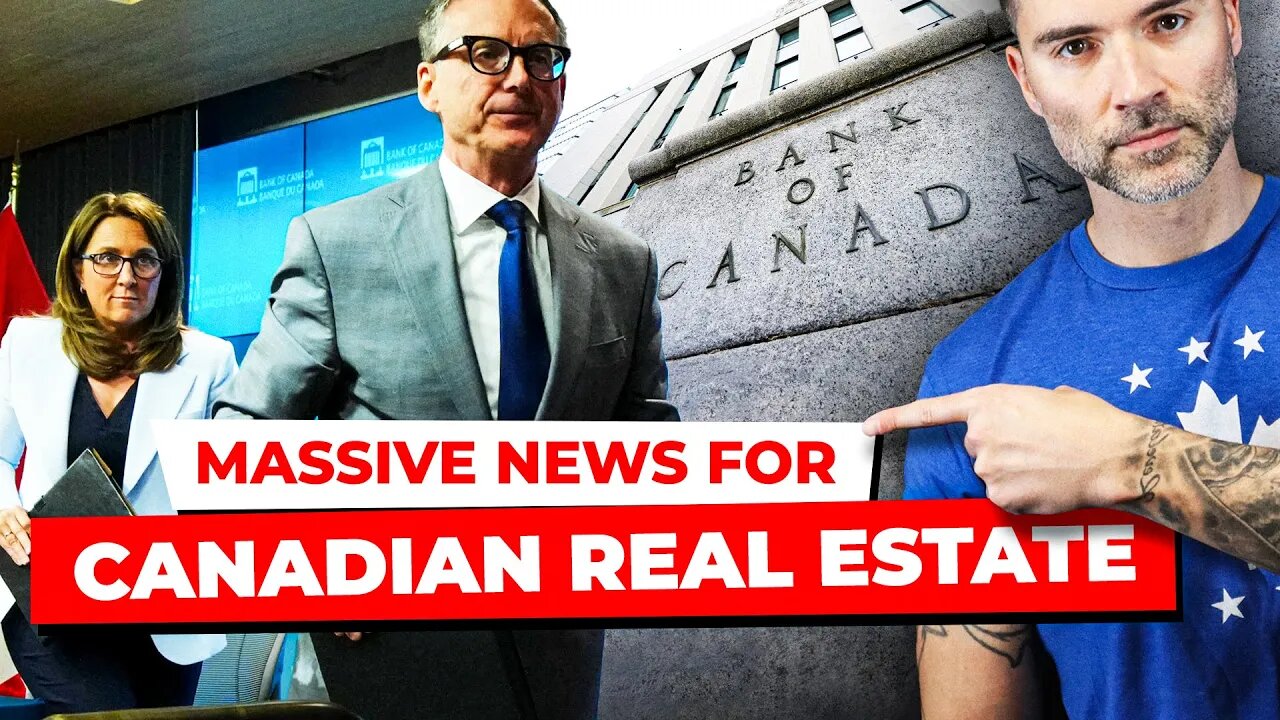 BANK OF CANADA PAUSES INTEREST RATES! What Happens To Real Estate? 🤔