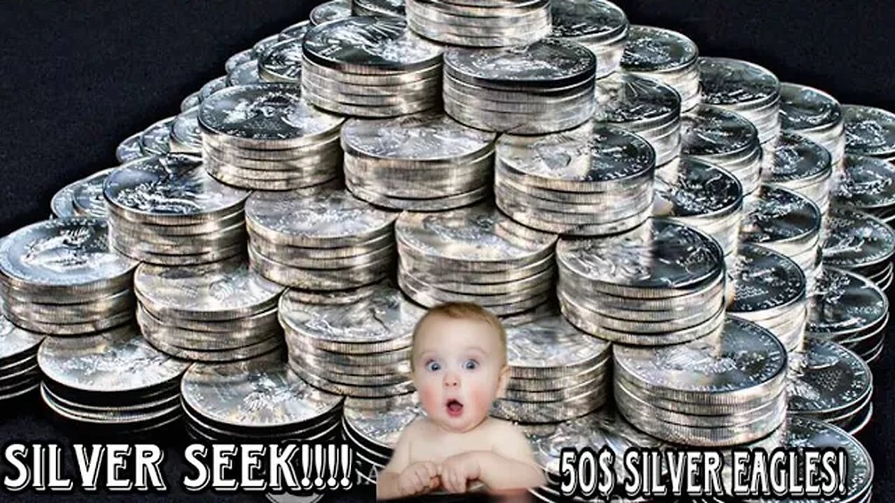 Silver Seek! 50$ Silver Eagles!! What the hell is going on?!?!