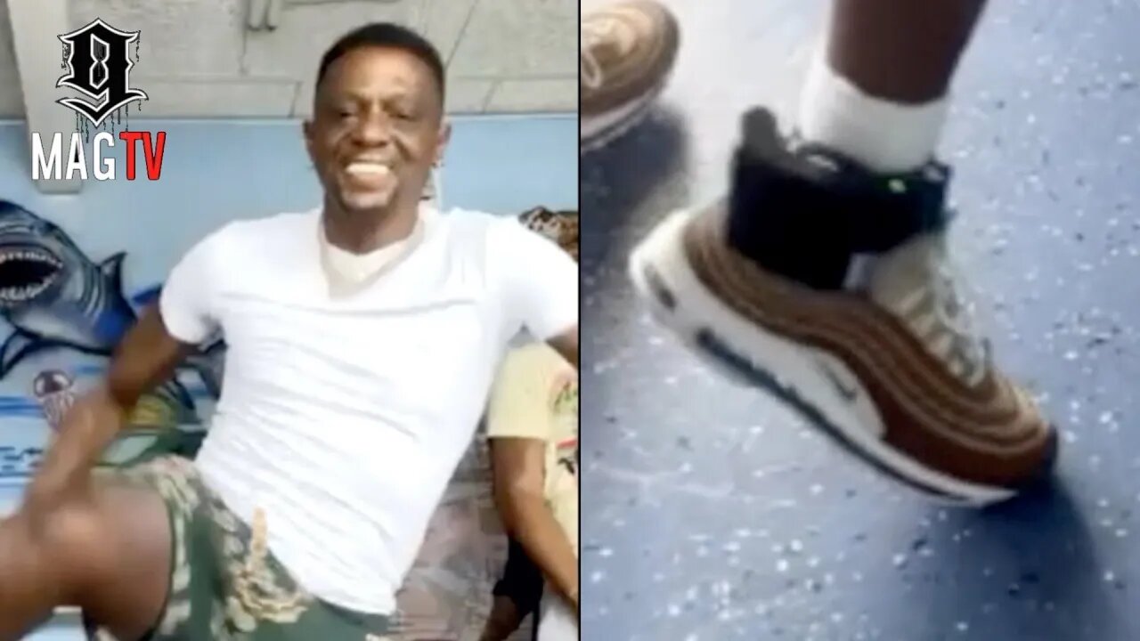 Boosie Creates A New Dance Called The Ankle Monitor! 🕺🏾