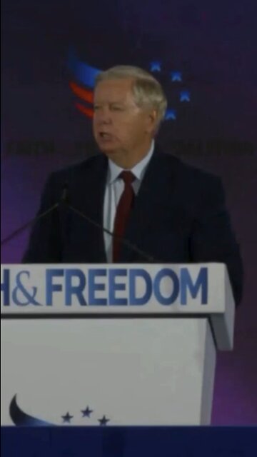 Sen. Graham “do you know I like about Trump? Every body afraid of him, including me