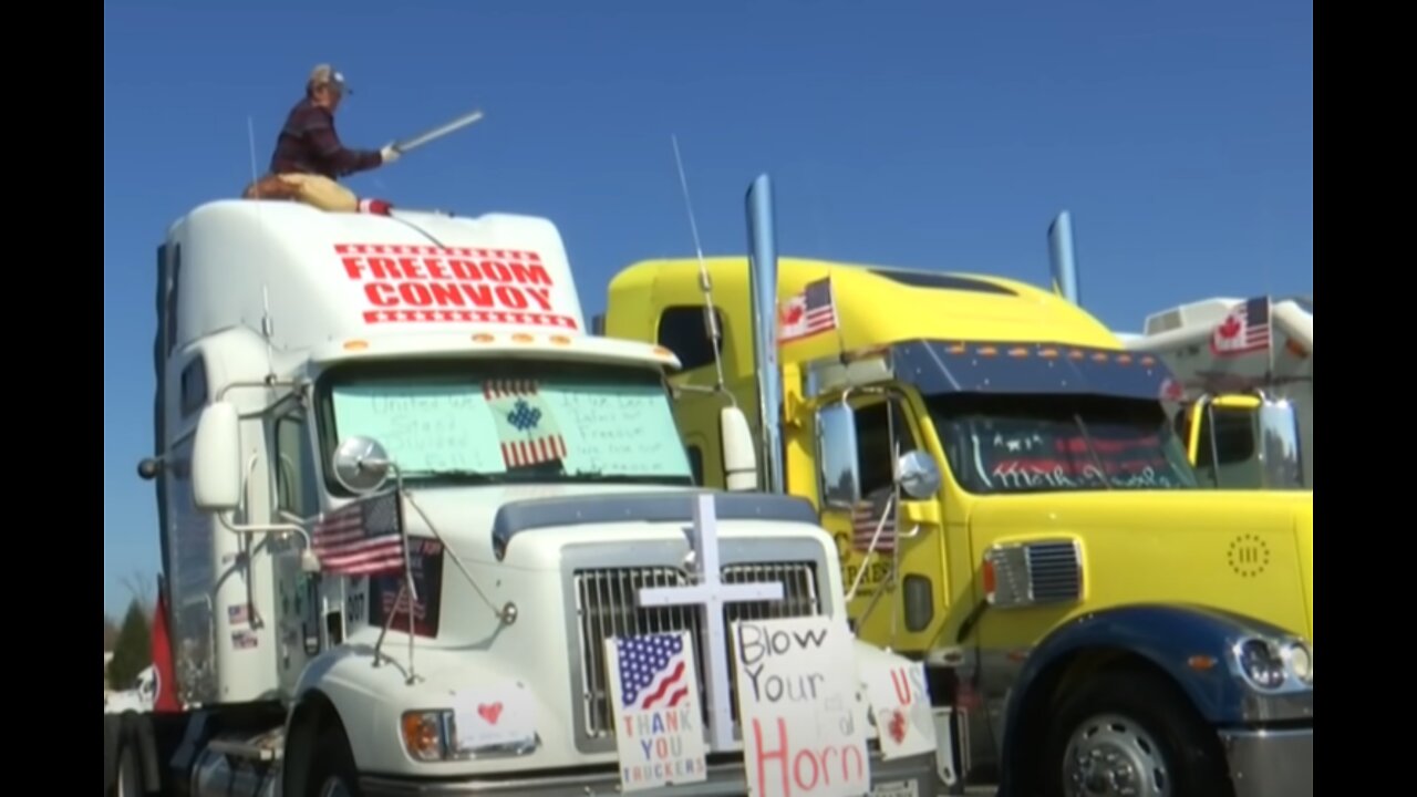 Amazing Video Shows The People’s Convoy Stretched Out Over 60 Miles