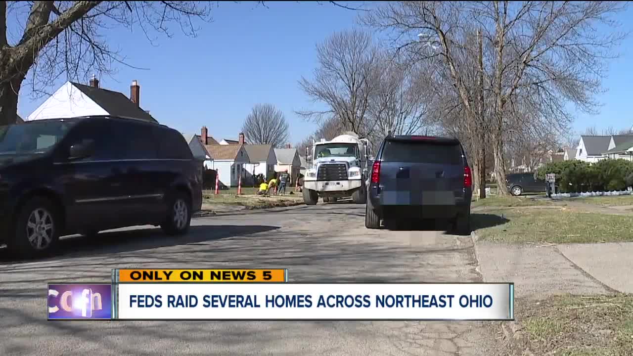 Feds execute multiple search and arrest warrants in several Northeast Ohio cities, including Garfield Heights