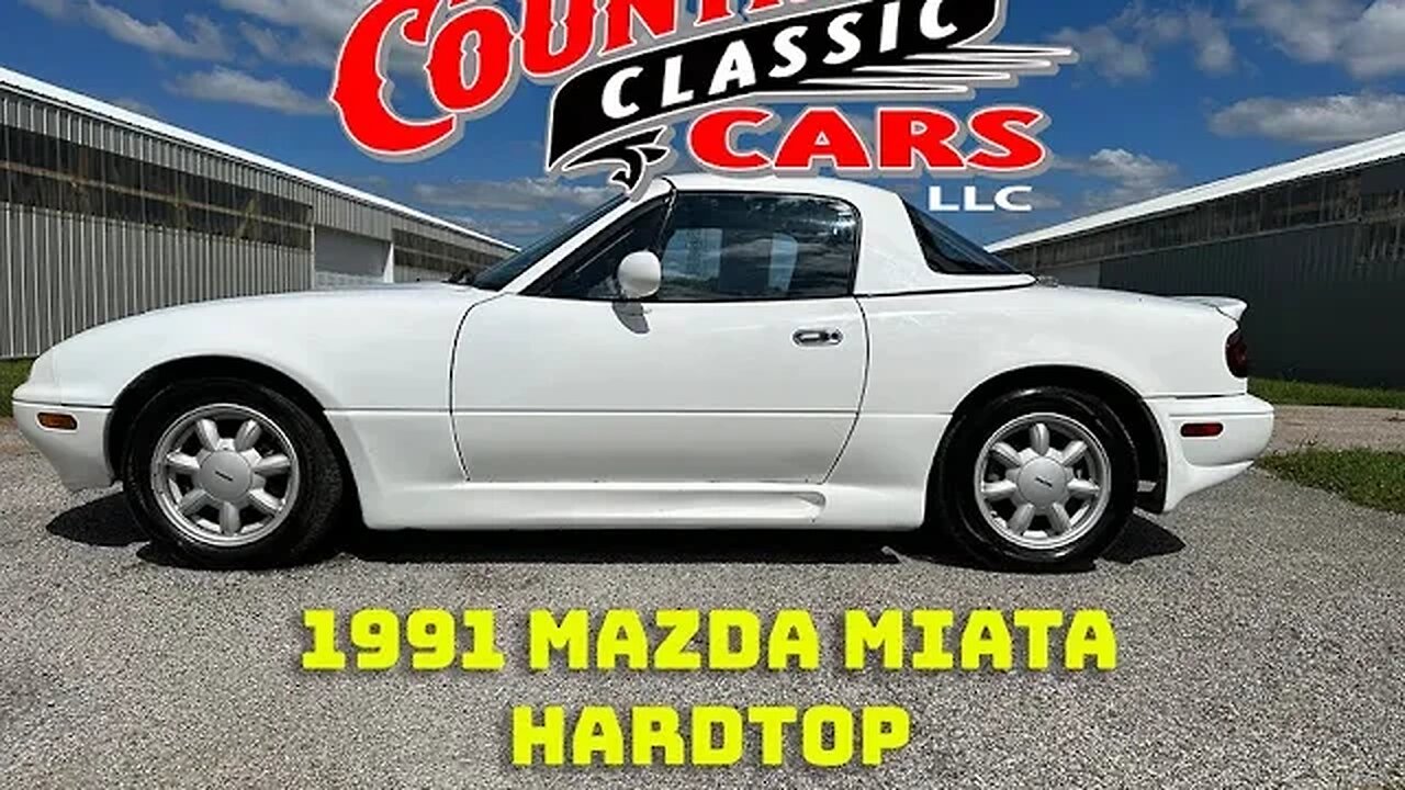 1991 Mazda Miata Hardtop