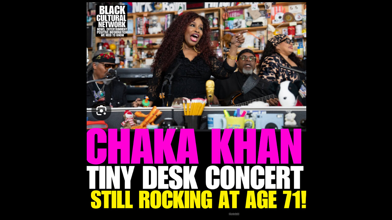 BMCC #7 Chaka Khan Tiny Desk Concert on NPR MUSJC