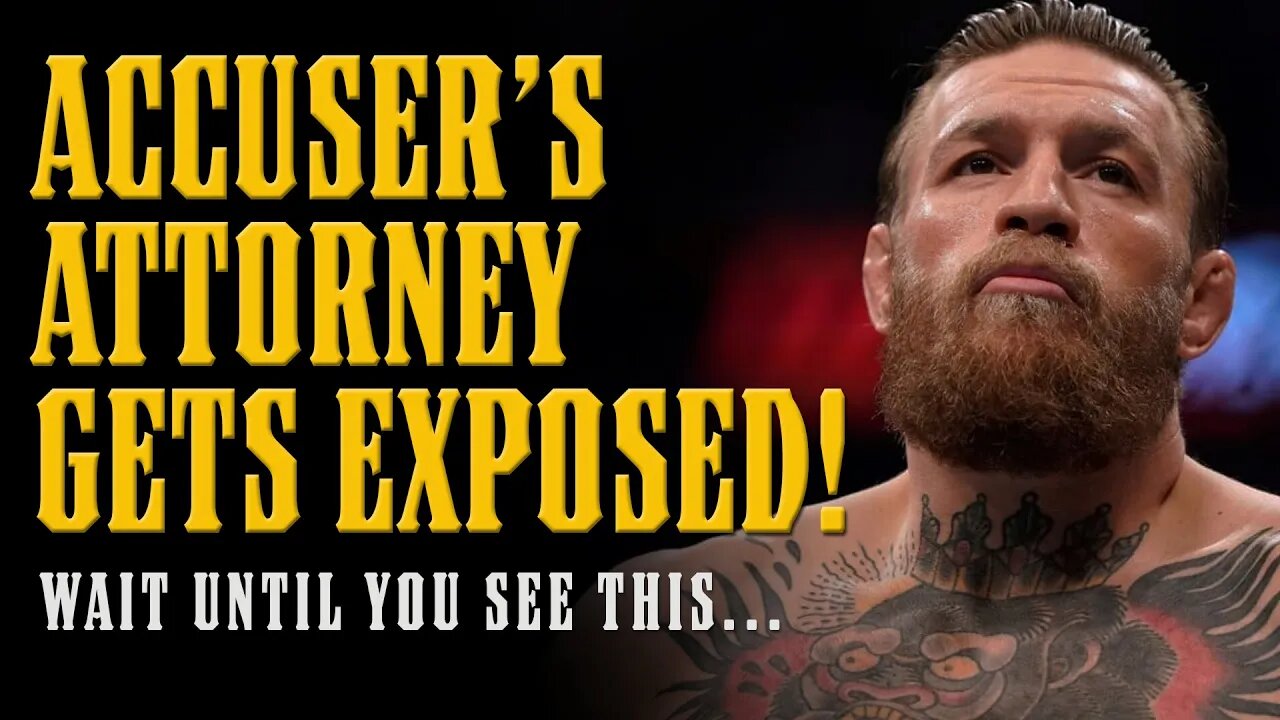 CONOR MCGREGOR ACCUSER ATTORNEY'S HISTORY OF FAKE ME-TOO CELEBRITY LAWSUITS EXPOSED!!