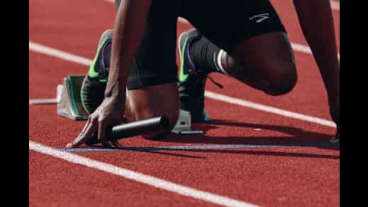 Sprintstart med saltomortale