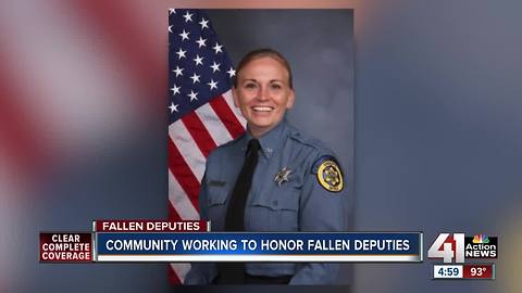 Community working to honor fallen deputies