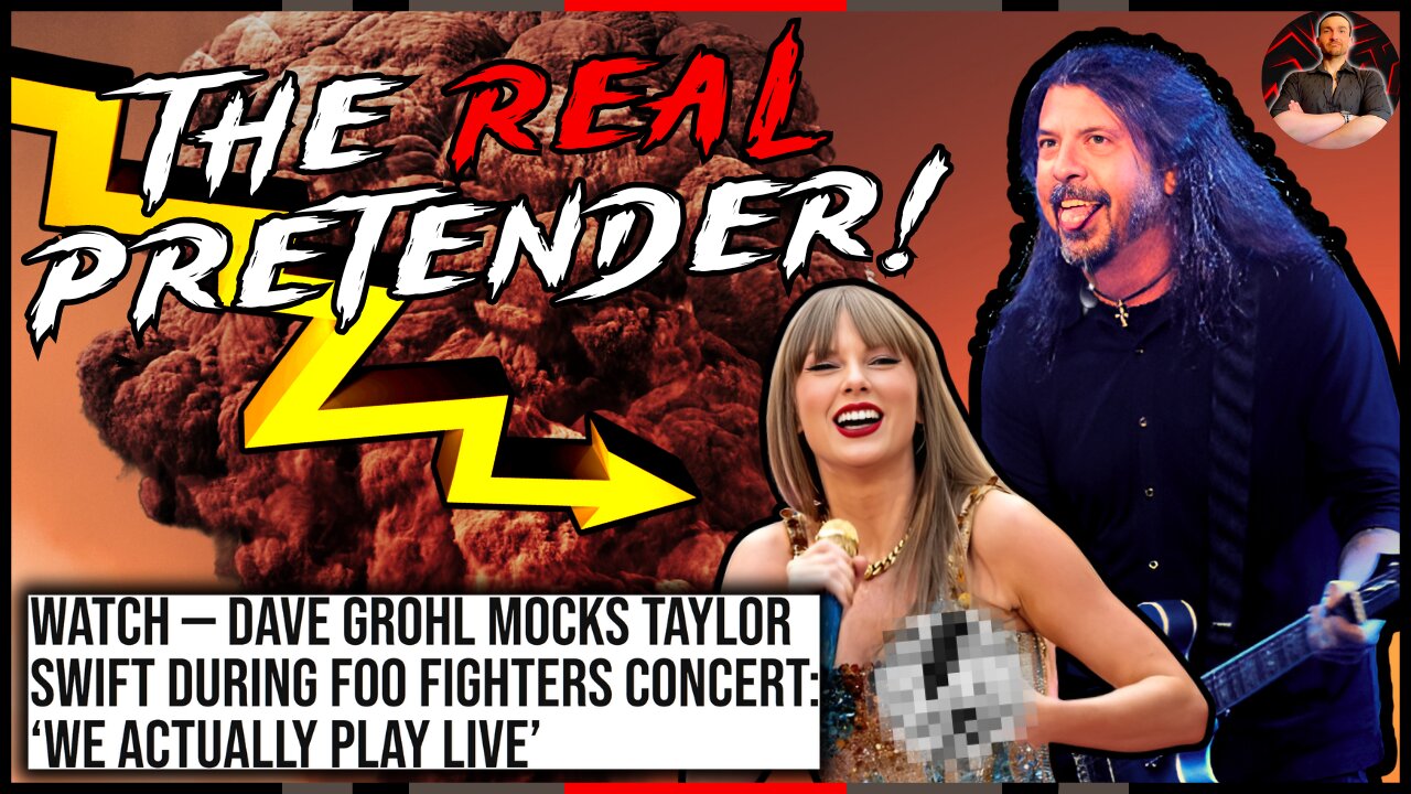 Dave Grohl DESTROYS Taylor Swift After Leading CRINGE Chant!