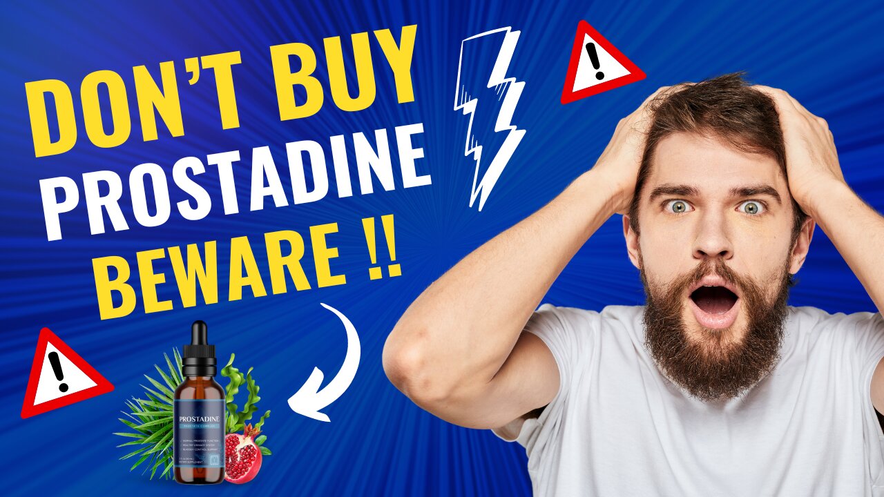 PROSTADINE ((⛔BEWARE!⛔)) PROSTADINE REVIEW - Prostadine Prostate Reviews - Prostadine Supplement