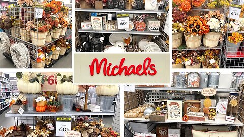 MICHAELS 🍁🍂 FALL DECORS CLEARANCE SALE 60 % OFF 2023