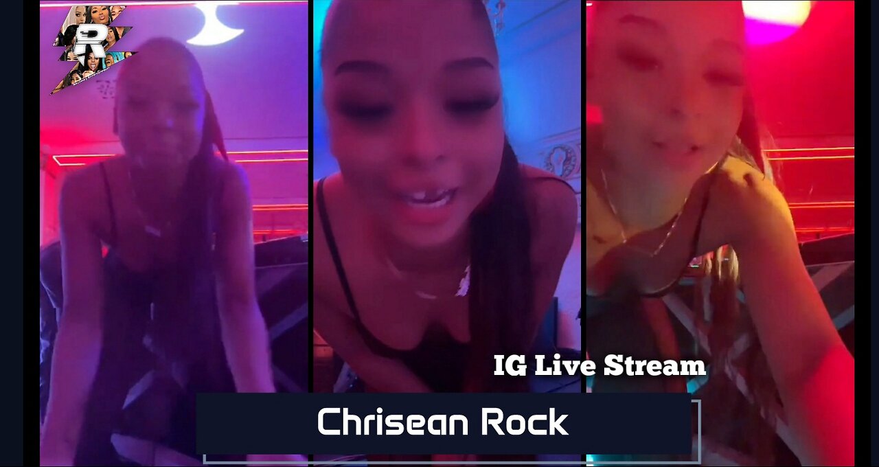 Chrisean Rock twerking at the club