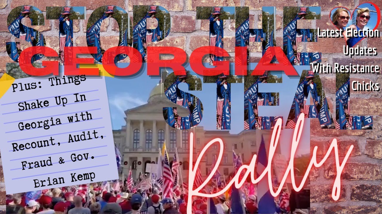 Things SHAKE UP In GA! Lawsuits, Jay Sekulow, Gov. Brian Kemp & Stop The Steal Rally 11/21/2020