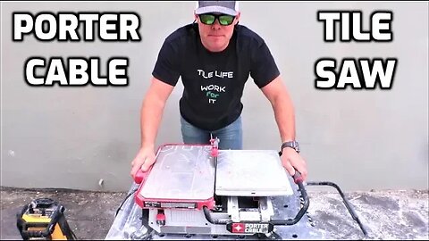 Porter Cable Tile Saw 1 YEAR Update Review