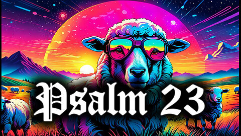 Psalm 23 | Set to Music | Retrowave | 1650 Metrical Psalter