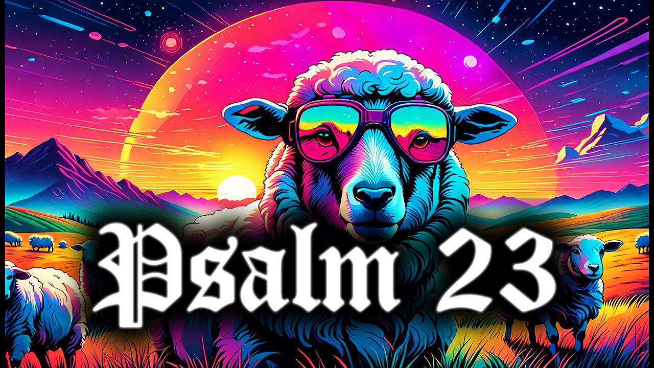 Psalm 23 | Set to Music | Retrowave | 1650 Metrical Psalter