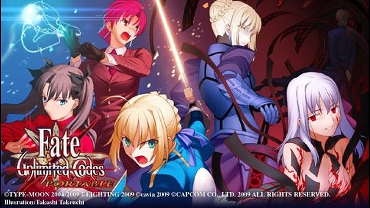 Fate Unlimited Codes Vs CPU