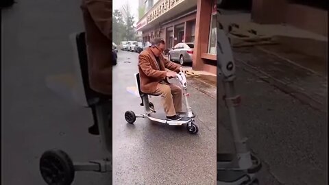 Super Electric Scooter for old age #shorts #scooter #electric