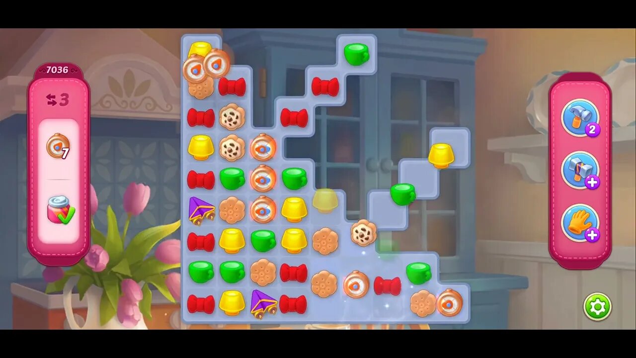 Playrix Homescapes Gameplay Walkthrough Level 7036