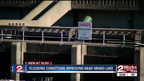 GRDA: lake inflows going down after weekend flooding