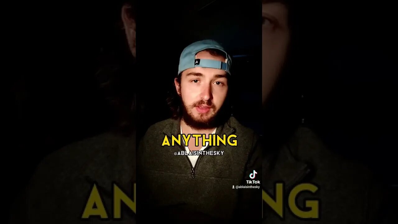 If you quit at one thing you can quit at the next