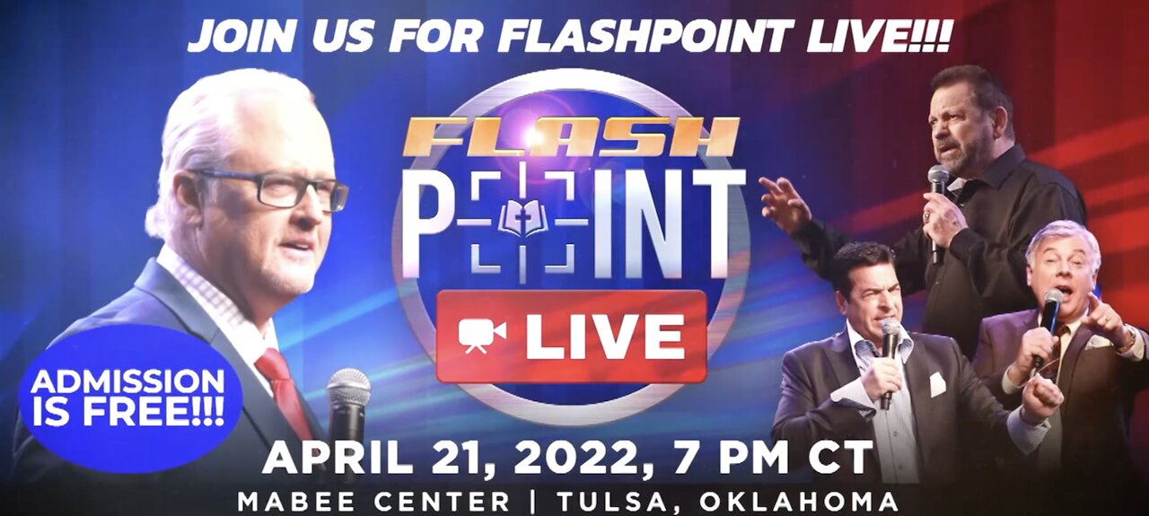 Save the Date! FlashPoint LIVE in Tulsa! April 21, 2022