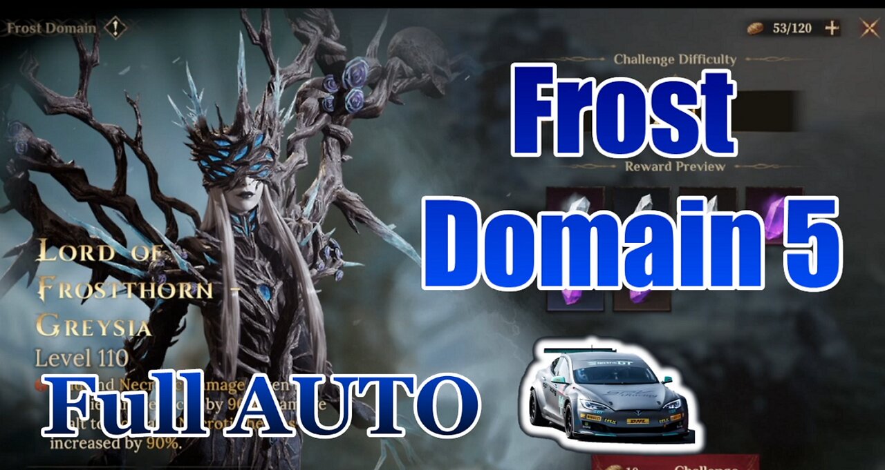 🧊🧊 Full AUTO F2P! Ice Domain 5 (w/ Team Comp and Gear)! 🧊🧊