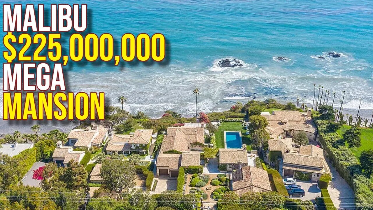 iNside $225,000,000 Malibu Mega Mansion!