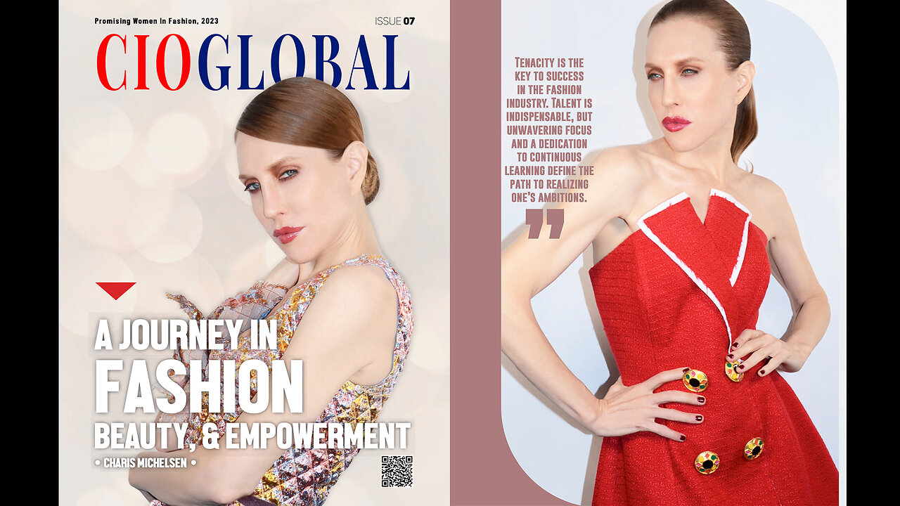 CIO GLOBAL MAGAZINE NAMED CHARIS MICHELSEN A PROMISING WOMAN IN FASHION