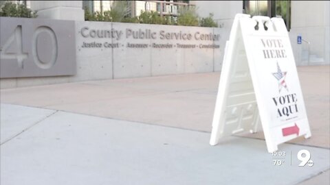 Emergency voting will be on Saturday and Monday in Pima County