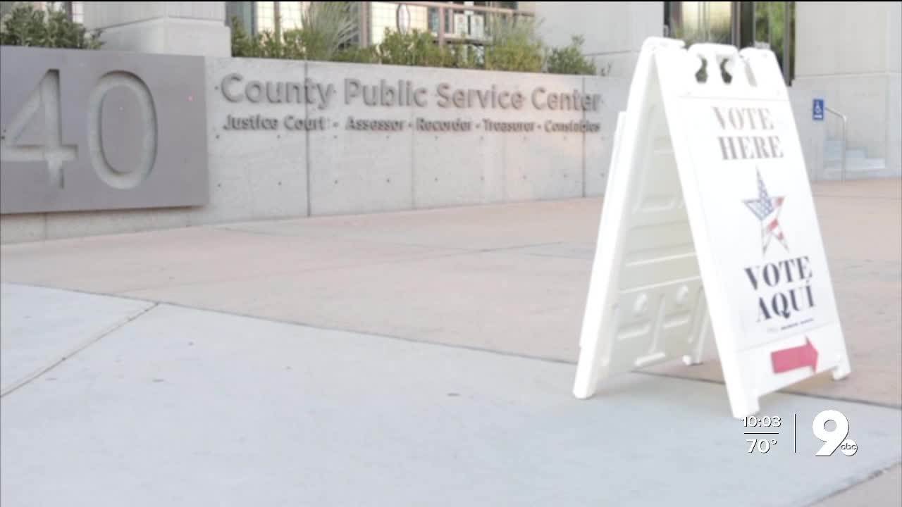 Emergency voting will be on Saturday and Monday in Pima County