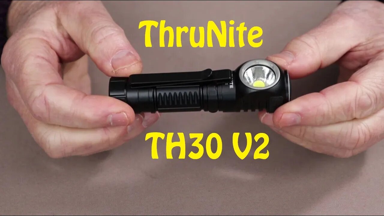 ThruNite TH30 V2 Headlamp and EDC Light